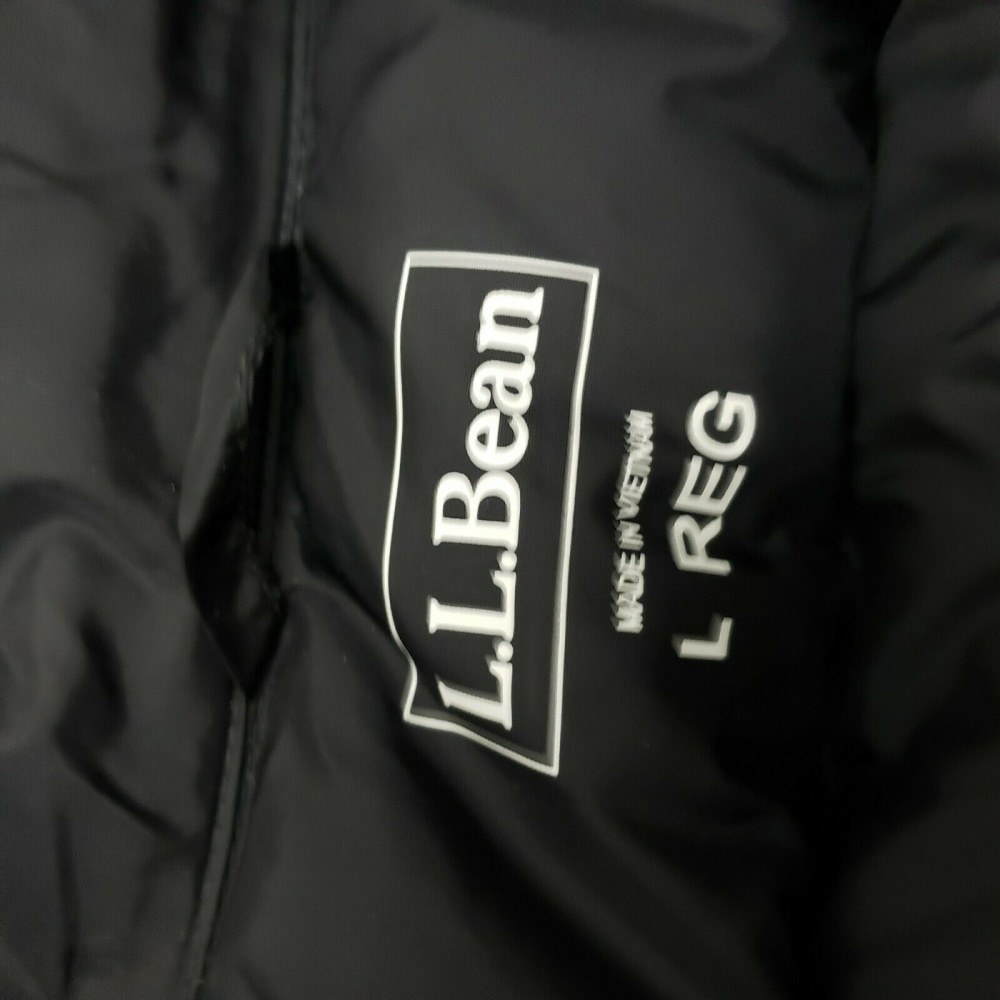 LL Bean Lg downtek puffer coat jacket winter snow - Picture 6 of 7
